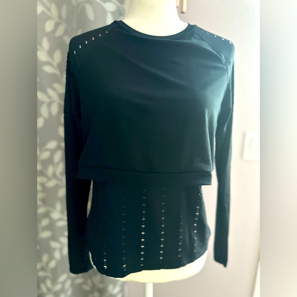 Fabletics, longsleeve Kohl’s crop top lock size medium